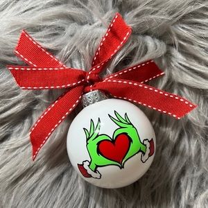 The Grinch Inspired Love Ornament Valentine
